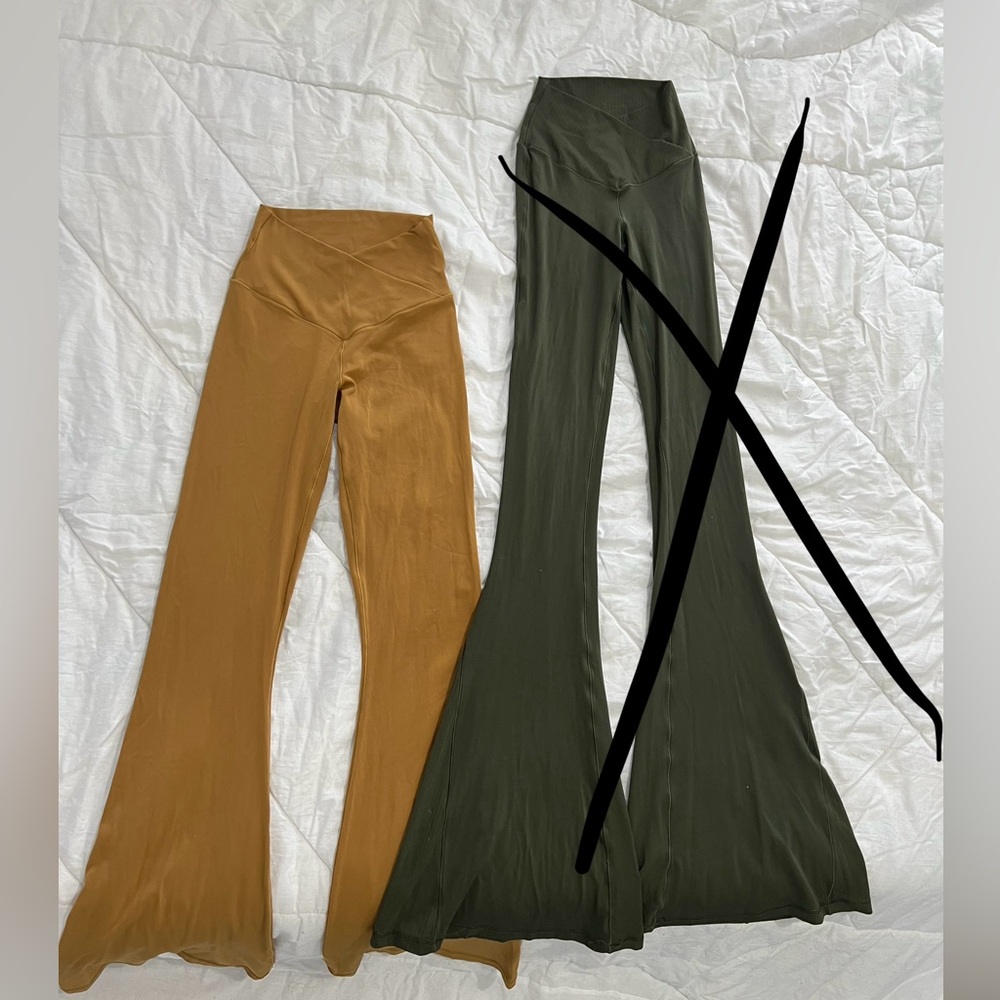Aerie flare pants 💛